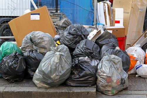 Shoreditch loft clearance service team at work